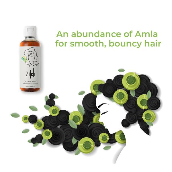 Zilch Freedom Tango Natural Vit C & Amla Hair Growth & Hairfall Control