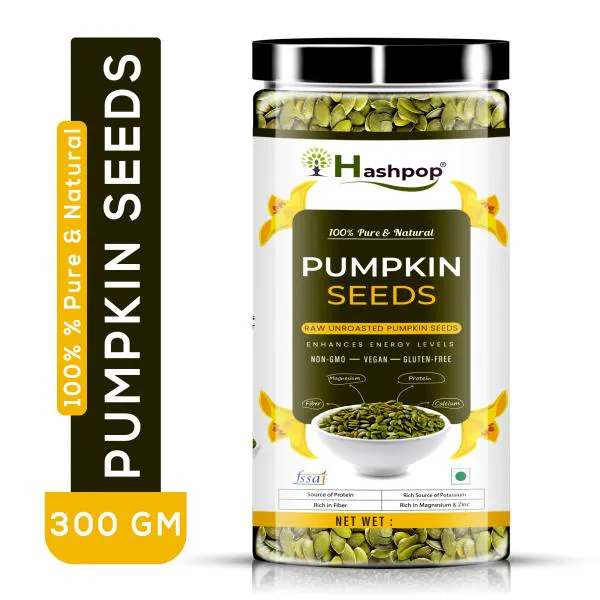 Hashpop Pumpkin Seeds for Eating Fibre Rich Alsi Seeds300gm JioMart