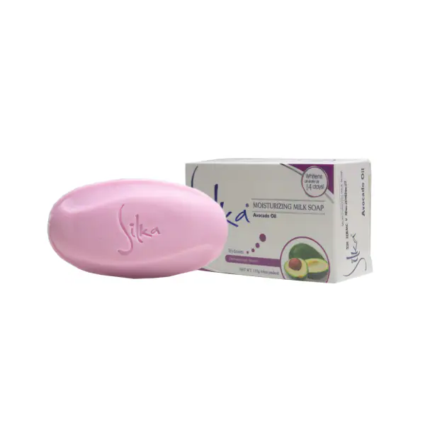 Queue Silka Avocado and Shea Butter Face and Body Whitening Soap