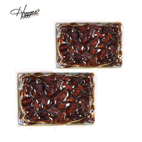Hyggee Organics Gulf Zahidi Dates 1Kg (500g Each Packet) Full of
