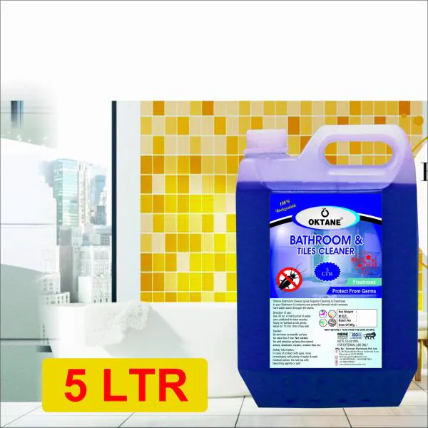 Oktane Bathroom & Tiles Cleaner Liquid Disinfectant Bathroom Cleaner