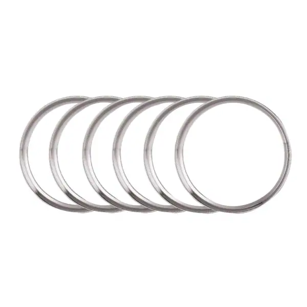 GRETEL GOLD Stainless Steel Dinner Plate Set of 6 JioMart