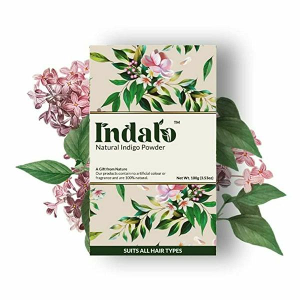 Indalo Natural Indigo Hair Colour with Promote to Hair Growth | No Ammonia, No  PPD, No Peroxide - 100gm - JioMart