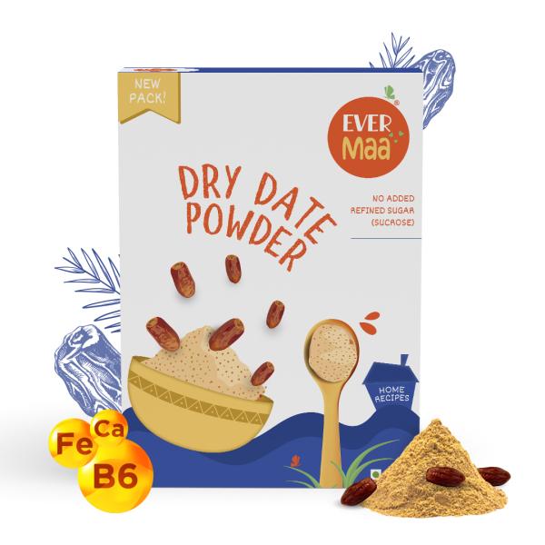 EverMaa Dry Dates Powder Baby Food for 6 months and above Rich in