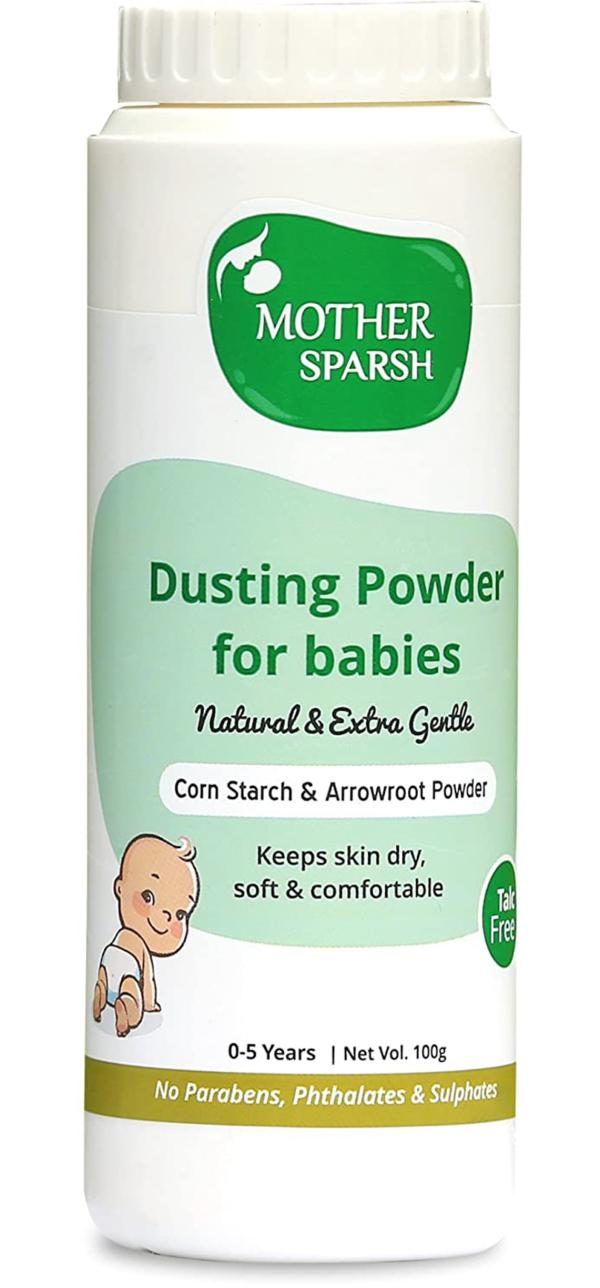 Mother Sparsh Talc Free Natural Dusting Powder For Babies 100 g JioMart