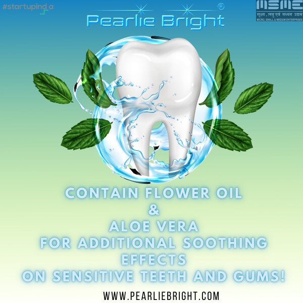 Pearlie Bright Advanced Sensitive SUGAR Free Toothpaste45g (Pack of 6) for Sensitive Teeth and
