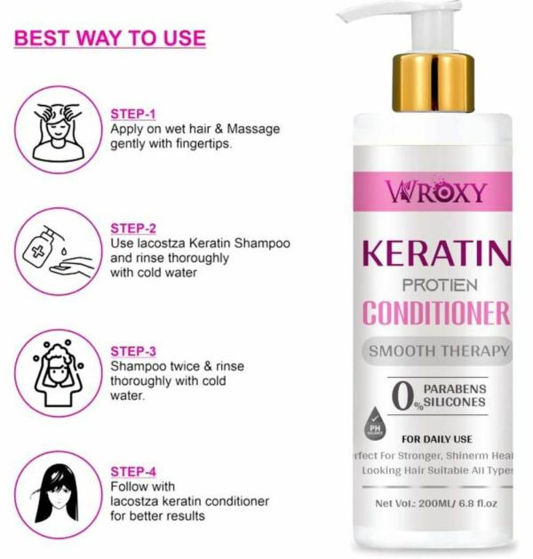 Wroxy Keratin Protein Conditioner Smooth and Therapy (200 ml) JioMart