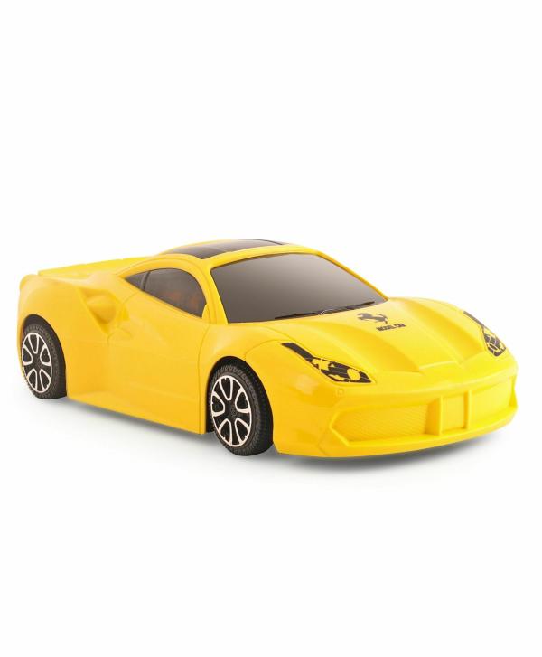 KiddyBuddy 2 Function Racing Super Car with Steering Wheel Remote