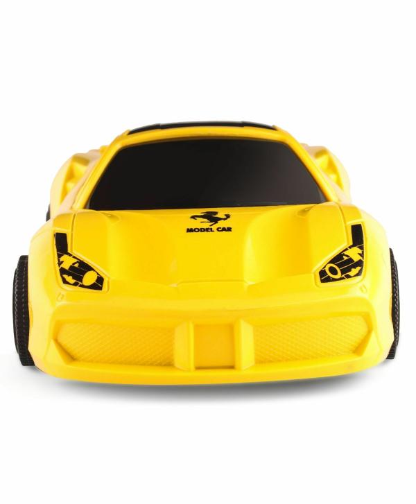 KiddyBuddy 2 Function Racing Super Car with Steering Wheel Remote