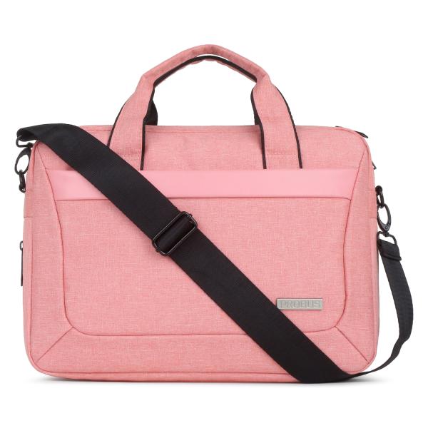 Probus 14 Inch Expandable Canvas Laptop Bag Grey Laptop Sleeve/Cover