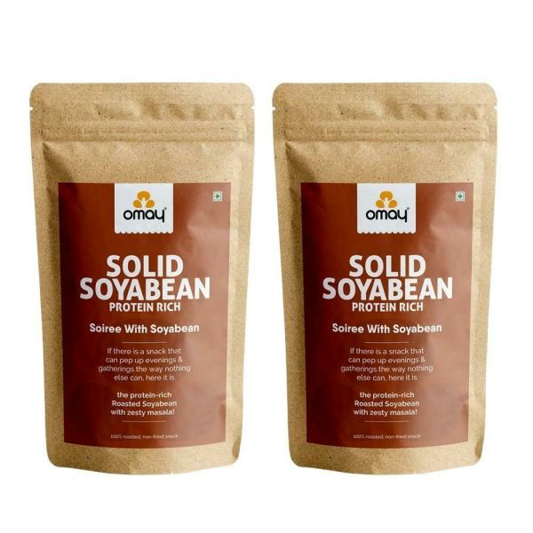 Omay Foods Solid Soybean Protein Rich, 400g (Pack of 2) JioMart