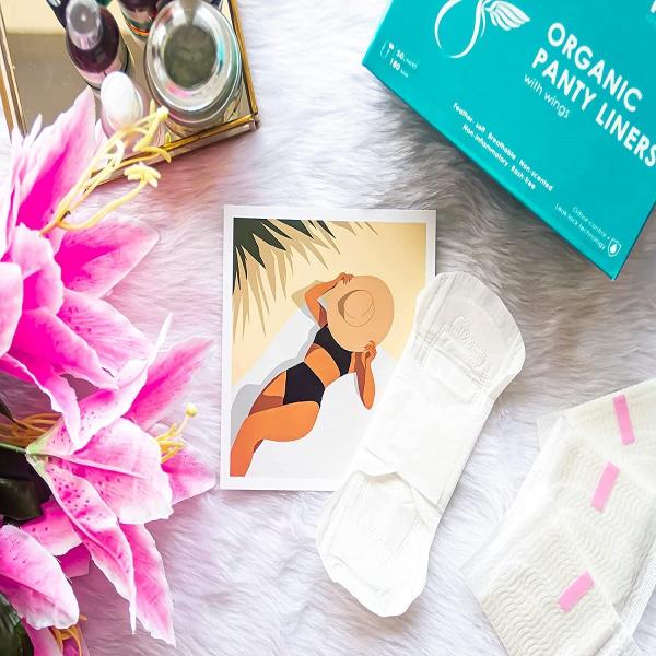 Hi Life Organic Panty liners Daily Liners SuperSoft Cotton Panty