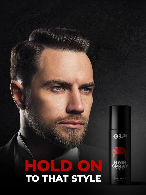 Beardo Strong Hold Hair Spray | Hair Spray for Men | Hair Styling | Hair  Setting Spray | Hair Fixing Spray | Strong Hold | Natural Shine | 192 ml -  JioMart
