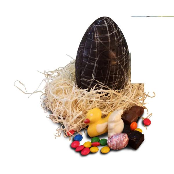 ZOROY Luxury Chocolate Easter Eggs Gift box Easter 1 Large Egg Gift