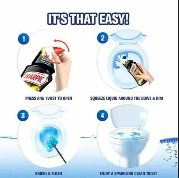 Harpic Power Plus Toilet Cleaner 680ml Citrus JioMart