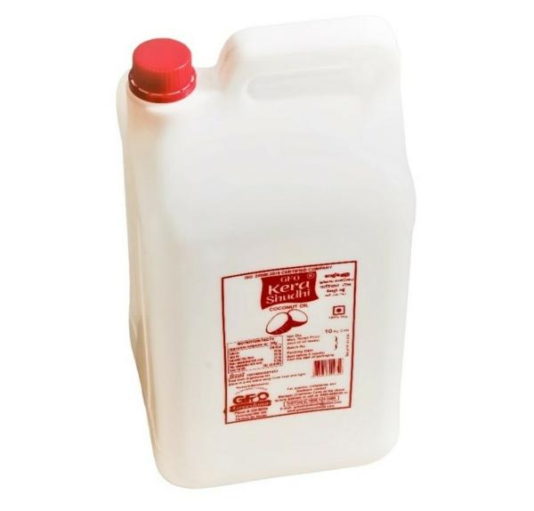 GFO Kera Shudhi High grade Agmark Coconut Oil 10 kg CAN JioMart