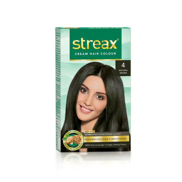 Streax Natural Brown Hair Color, 120 Ml (Pack Of 3) JioMart