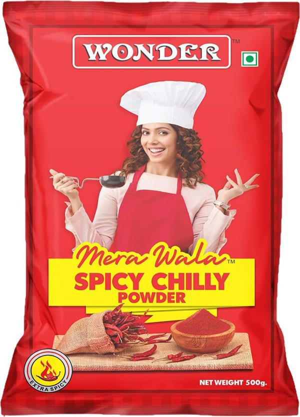 Wonder Mera Wala Spicy Red Chilli Powder, Lal Mirch Powder, for