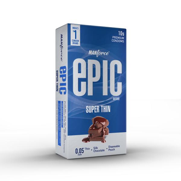 Manforce Epic Desire Silk Chocolate Condom, 10s JioMart