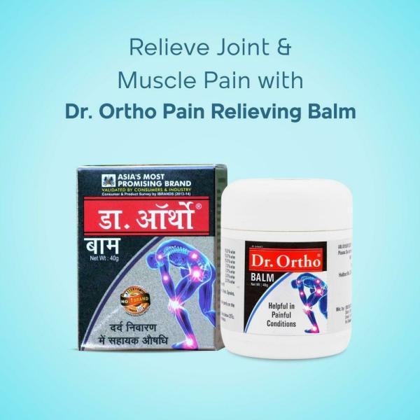 Dr. Ortho Pain Relieving Balm 40g JioMart