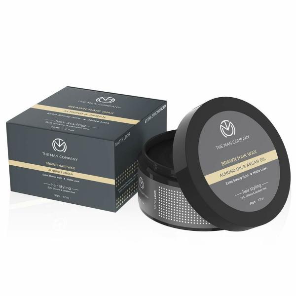 The Man Company Brawn Extra Stronghold Hair Wax for Men 50 g - JioMart