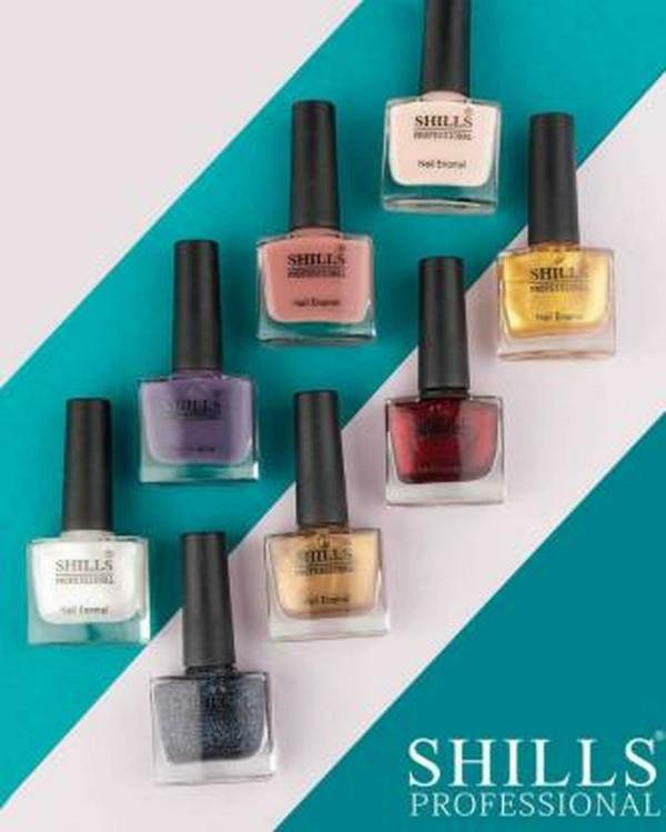 Shills Professional Nail Enamel Nail Polish 0179.2 ml (Pack of 8) JioMart