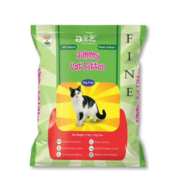Jimmy cat litter fine 6kg JioMart