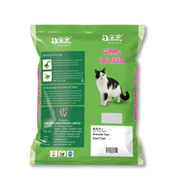 Jimmy cat litter fine 6kg JioMart