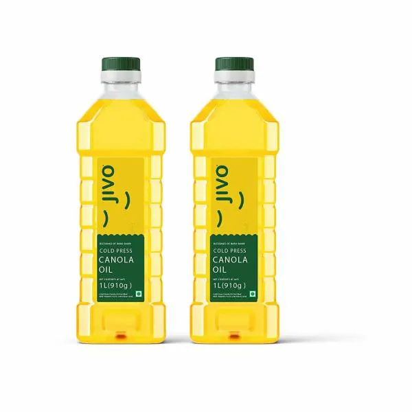 Easy to understand Divert I lost my way Jivo Canola Cold Press Edible Oil Pack of 2, 1 Ltr each | Healthy Cooking  Oil for Daily use - JioMart