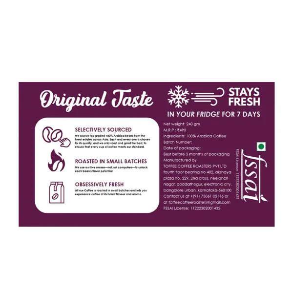 Toffee Coffee Roasters Original Cold Brew Pack of 3 JioMart