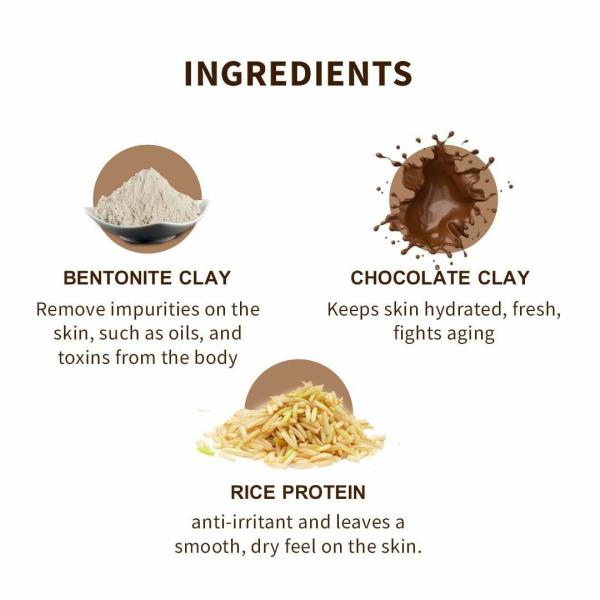 SAMISHA Organic Chocolate Hair Removal Powder For Men And Women All Skin Types Cream (100 G