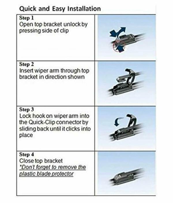 Oshotto WBF006 Premium Wiper Blade Assembly Compatible with Maruti