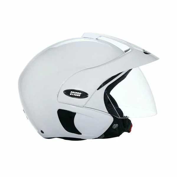 Studds Marshall Open Face Helmet (White, L) JioMart