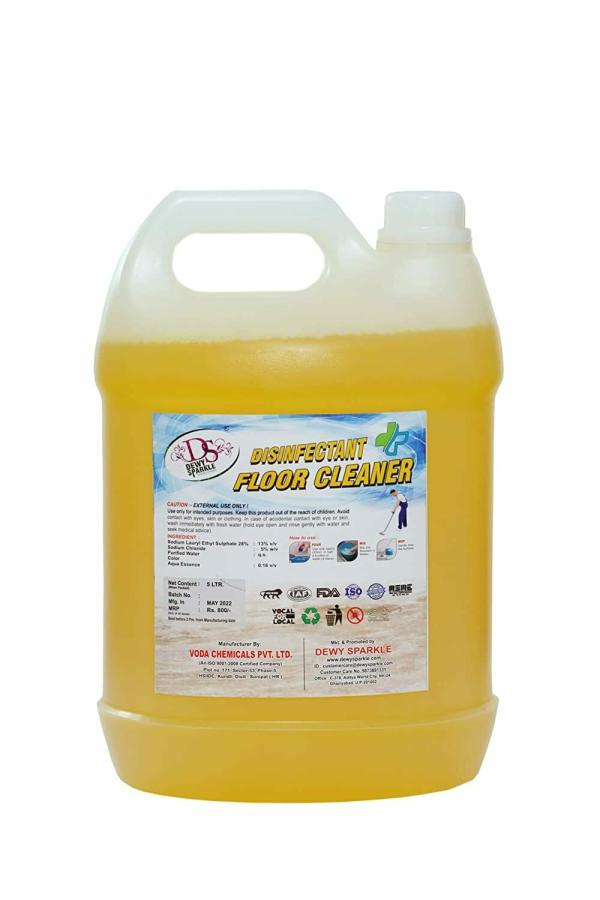 Dewy Sparkle Floor Cleaner Lemon Disinfectant Surface Floor Cleaner