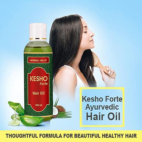Herbal Hills Kesho Forte Hair Oil 100 ml - JioMart