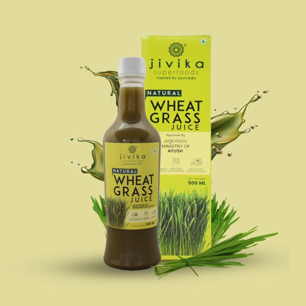 Jivika Naturals Wheatgrass Juice 500ml JioMart