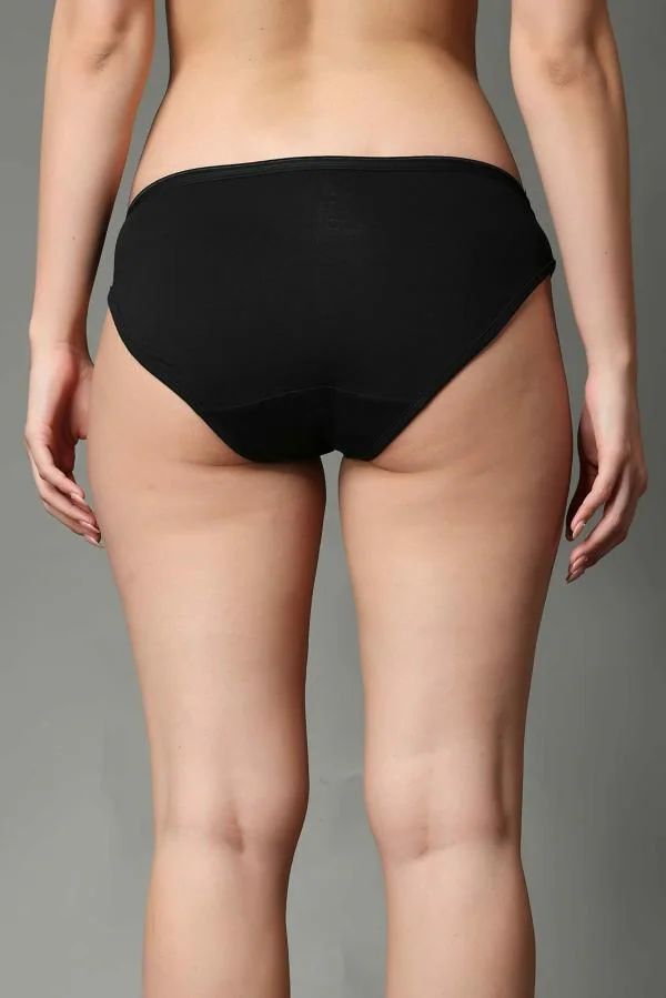 FF Essentials Women's Cotton Bikini Brief Underwear No Show Panties