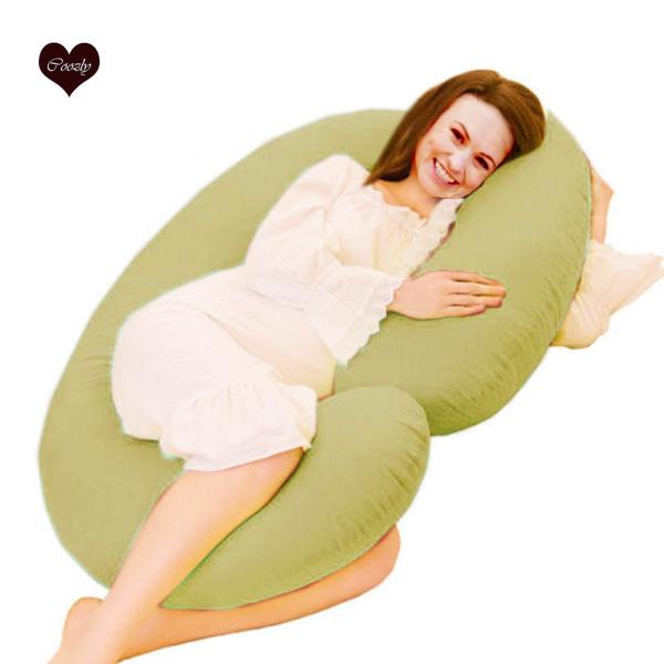 Coozly Beige Lyte C Shaped Pregnancy Pillow With Detachable Cover JioMart