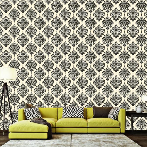 WallWear Wallpapers & Wall Stickers Model (CrossTexture) Pack Of 1 Roll
