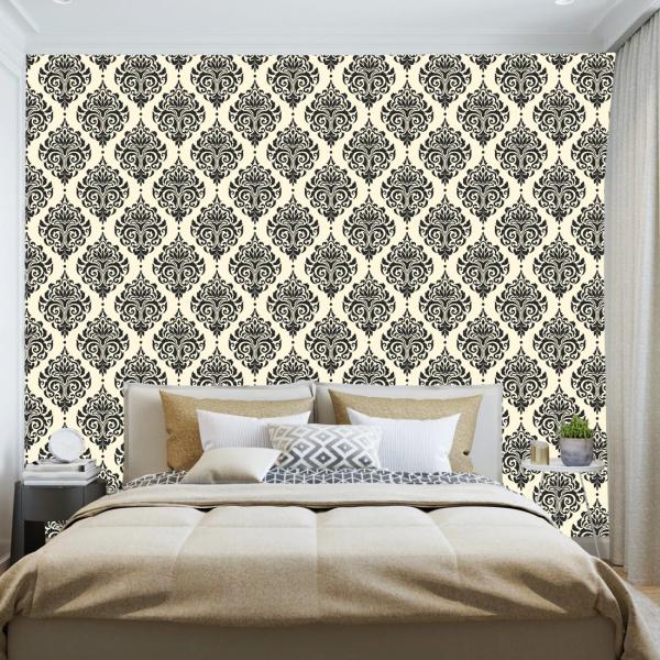 WallWear Wallpapers & Wall Stickers Model (CrossTexture) Pack Of 1 Roll