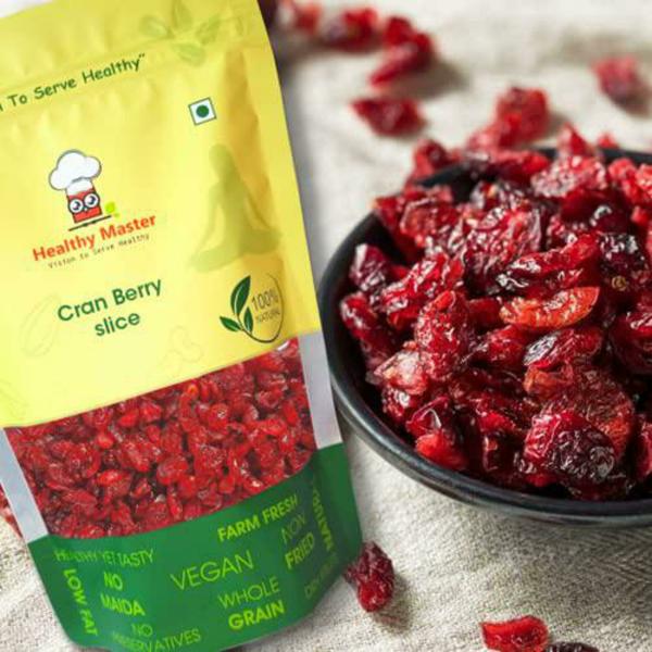 Healthy Dried Sliced Cranberries 250 G JioMart