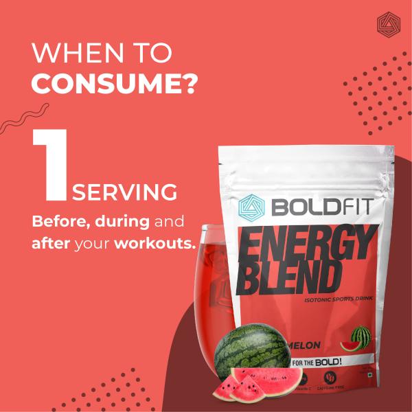 BOLDFIT Energy Drink For Men Women Energy Powder Booster During & Pre