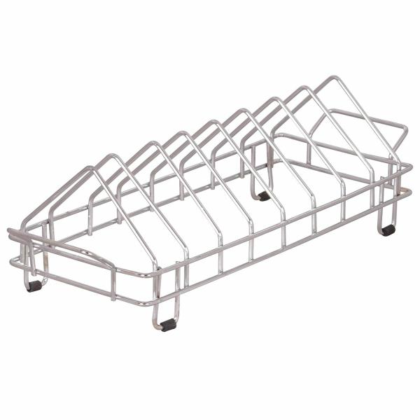 Devashree Stainless Steel Dish Stand for Kitchen / Plate Stand / Utensils Holder / Dish Rack for