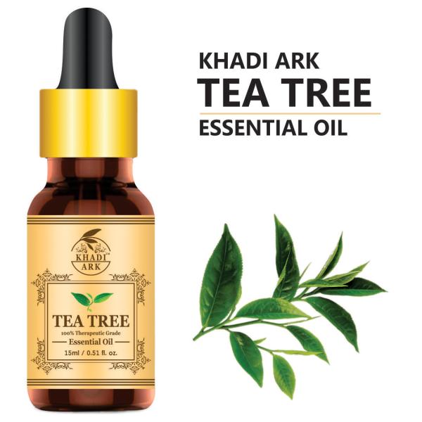 Khadi Ark Tea tree Essential Oil, 100% Natural & Pure for Soft Healthy  Skin, Face and Hair 15 ML - JioMart