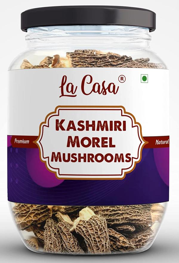 La Casa Sundried Kashmiri Morel Mushrooms 25 Gm JioMart
