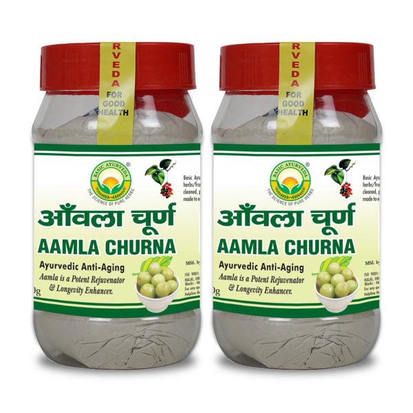 Basic Ayurveda Aamla Churna 200 g Pack of 2 JioMart