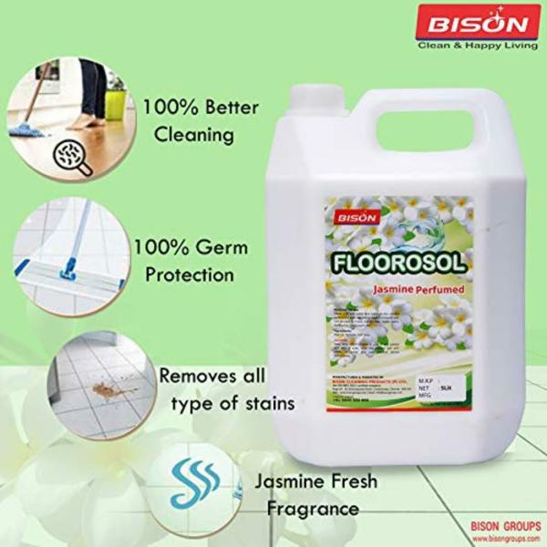 BISON FLOOROSOL JASMINE PERFUMED FLOOR CLEANER 5 Ltr JioMart