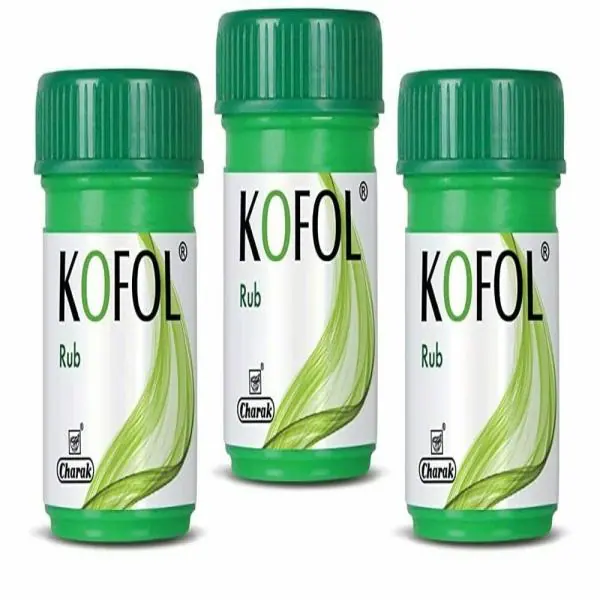 Kofol Rub by Charak Pharma for Cough & Common Cold Relief From Cold