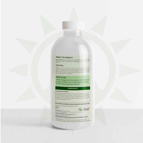 Omni Ayurveda Amla Extract Juice Diabetic Care Balanced Blood Sugar Levels (500 ml