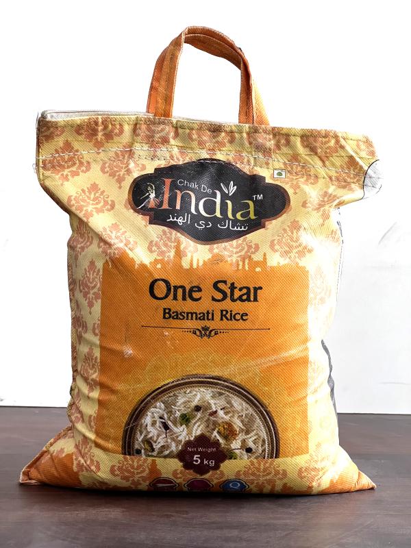 Chak De India One Star Basmati Rice 5KG (Mini Mogra Rice) JioMart